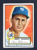 1952 Topps #237 Jerry Coleman Baseball Card