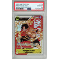 One Piece Graded: Portgas D. Ace OP07-119 Serialized Top Prize PSA 10