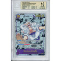 One Piece Graded: Monkey D. Luffy PRB01 Manga Alternate Art Beckett 10