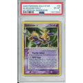 Pokemon Graded: Alakazam Gold Star 99/100 Ex Crystal Gaurdians (2006) Holo PSA 6