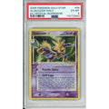 Pokemon Graded: Alakazam Gold Star 99/100 Ex Crystal Gaurdians (2006) Holo PSA 6