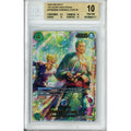 One Piece Graded: Roronoa Zoro PRB02-006 The Azure Sea's Seven Beckett 10