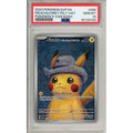 Pokemon Graded: Pikachu with Grey Felt Hat #85 Pokemon X Van Gogh (2023) PSA 10