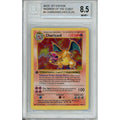 Pokemon Graded: Charizard 1st Edition 4/102 Base Set Shadowless (1999) Holo Beckett 8.5