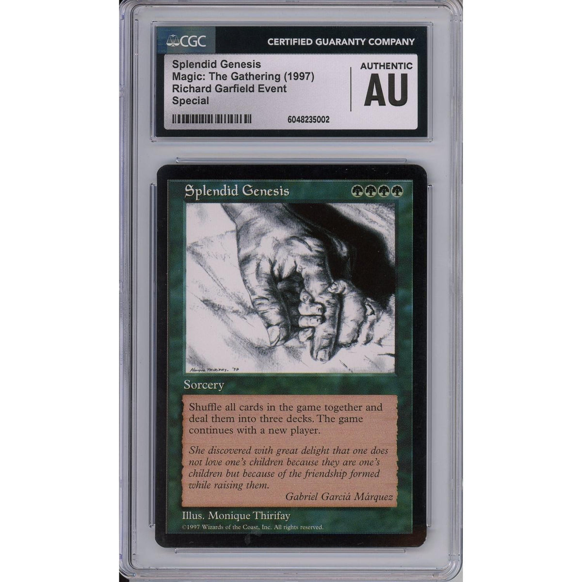 MTG Graded: Splendid Genesis CGC Authenticated