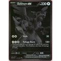 Pokemon Single: Zekrom ex 172/86 Black Bolt (2025) Black Monochrome NM