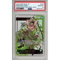 One Piece Graded: Roronoa Zoro OP12/020 Serialized Top Prize- Asia PSA 10