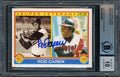 Rod Carew Autographed 1983 O Pee Chee Card #201 California Angels Auto Grade Gem Mint 10 Beckett BAS #12751547