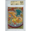Pokemon Graded: #06 Charizard Topps Chrome (2000) Beckett 9.5