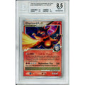 Pokemon Graded: Charizard 143/147 Platinum Supreme Victors (2009) Holo Beckett 8.5