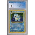 Pokemon Graded: Blastoise 2/102 Base Set Unlimited (1999) Holo CGC 9