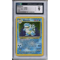 Pokemon Graded: Blastoise 2/102 Base Set (1999) Holo CGC 9
