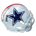 Michael Irvin Signed Dallas Cowboys Throwback 1976 Speed Mini Football Helmet (Beckett)