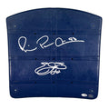 Michael Irvin and Emmitt Smith Signed Texas Stadium Seatback (JSA WB877012)