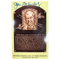 John Schuerholz Jr Signed HOF Plaque Card (JSA)