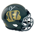 Chad Johnson Signed Cincinnati Bengals Salute 2025 Mini Football Helmet (JSA)