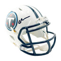 Chris Johnson Signed Tennessee Titans Throwback 99-17 Speed Mini Football Helmet (Beckett)