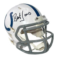 Bert Jones Signed Indianapolis Colts Speed Mini Football Helmet (Beckett)
