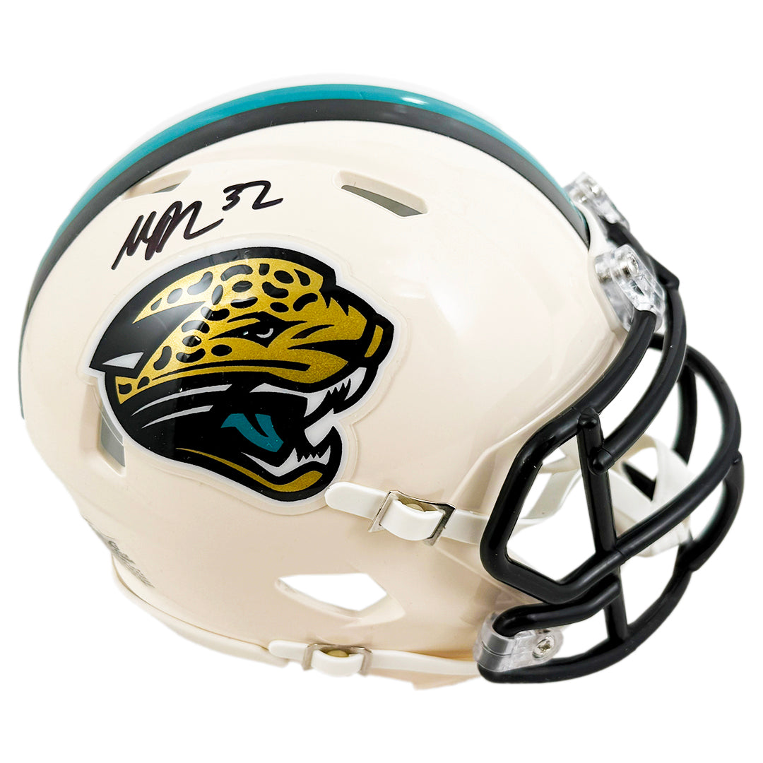 Maurice Jones-Drew Signed Jacksonville Jaguars Retro Speed Mini Football Helmet (JSA)