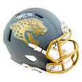 Maurice Jones-Drew Signed Jacksonville Jaguars Slate Alternate Speed Mini Football Helmet (JSA)