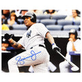 Andruw Jones Signed New York Pose 6 Baseball 8x10 Photo (JSA)