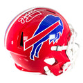 Jim Kelly Signed Buffalo Bills 1987-01 Speed Full-Size Replica Football Helmet (Beckett)