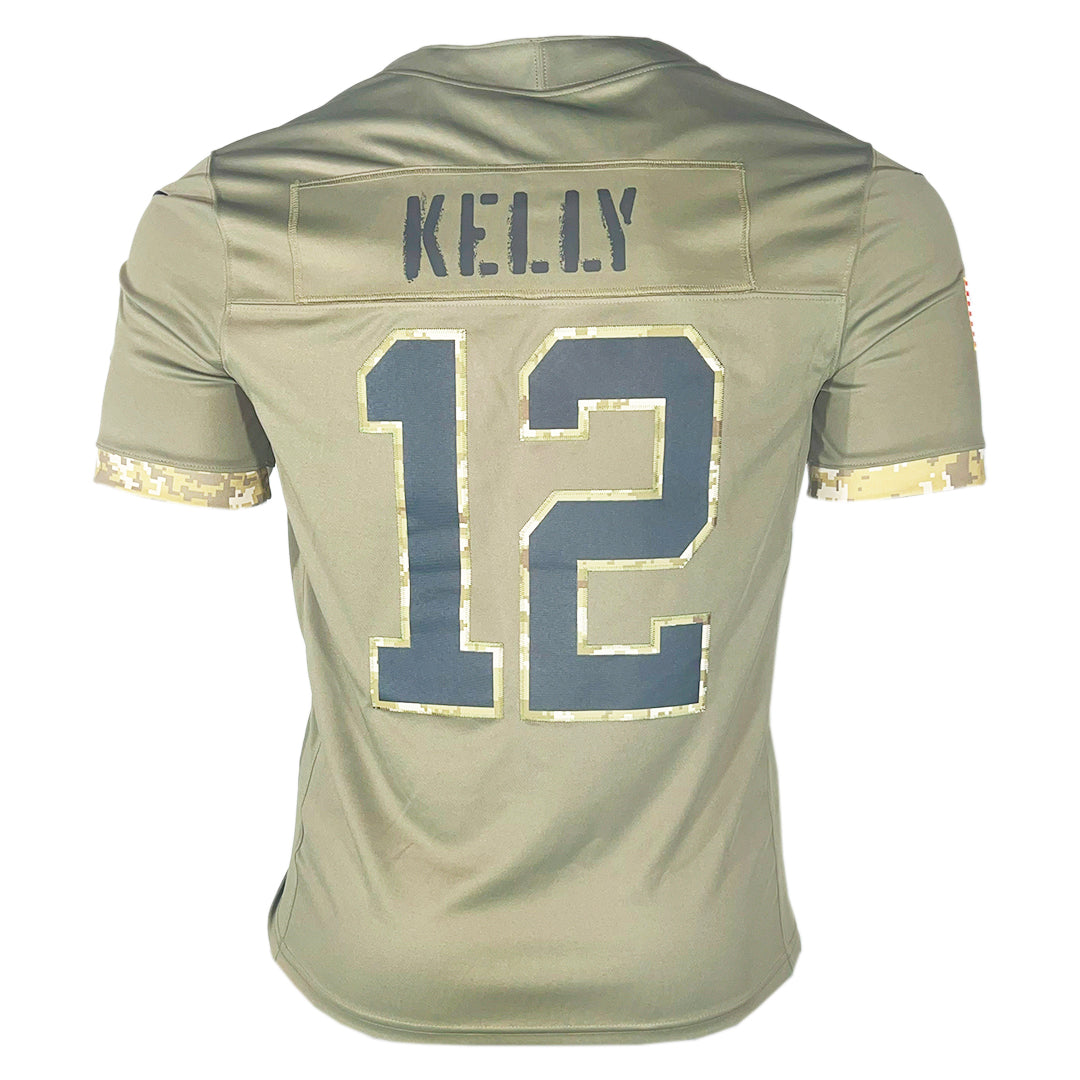 Jim Kelly Authentic Buffalo Bills Salute Large Unsigned Nike Football Jersey