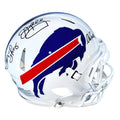 Bills Triplets Signed Buffalo Bills Authentic Speed Full-Size Football Helmet (Beckett)