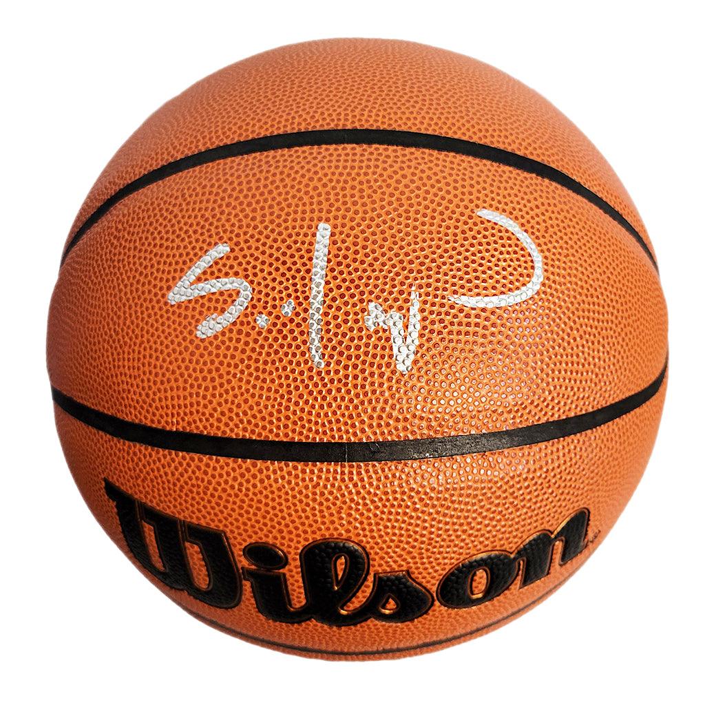 Shawn Kemp Signed Seattle SuperSonics Wilson Authentic Series NBA Basketball (Beckett)