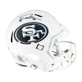 George Kittle Signed San Francisco 49ers Salute to Service 2024 Full-Size Replica Football Helmet (Beckett)