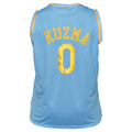 Kyle Kuzma Signed Los Angeles  light Blue Basketball Jersey (Beckett)