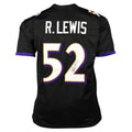 Ray Lewis Signed Baltimore Pro Black Football Jersey (Beckett)