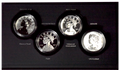 4 Coin Set American Liberty 225th Anniversary Silver Medal Set