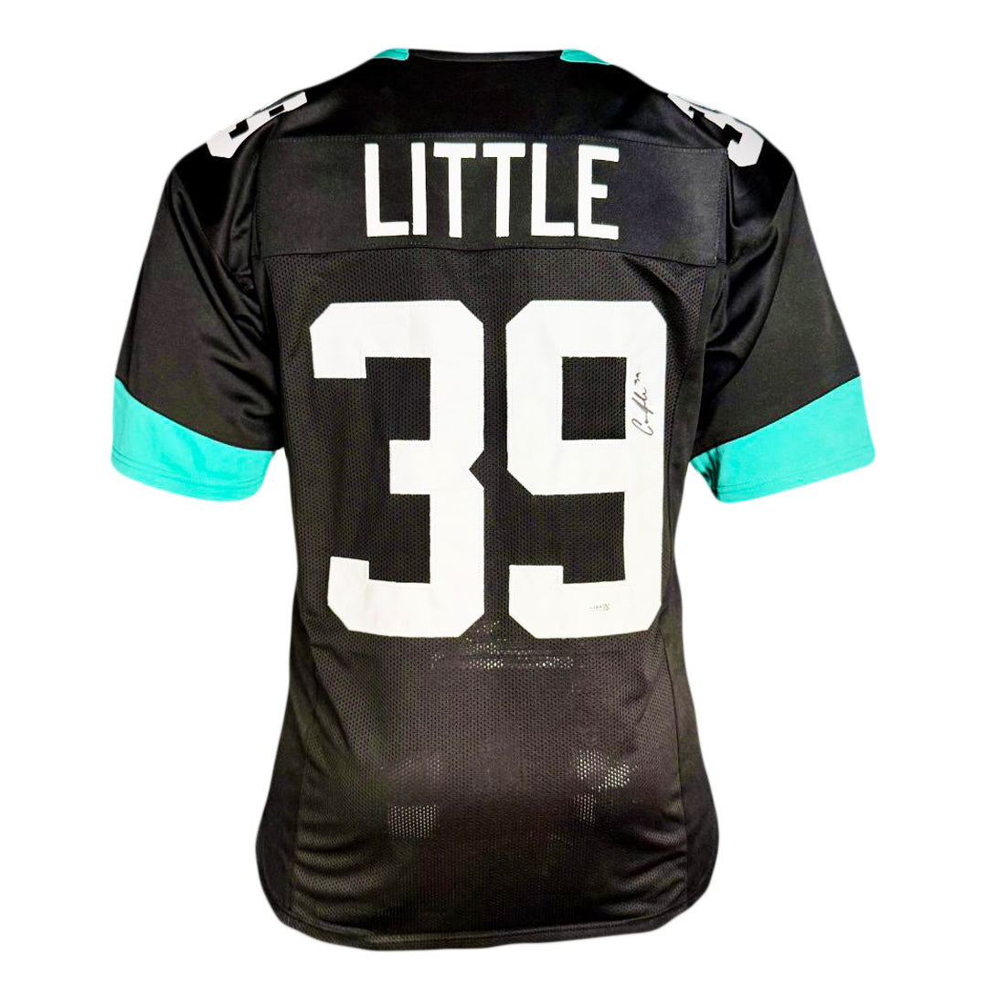 Cam Little Signed Jacksonville Black Football Jersey (JSA)