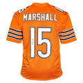 Brandon Marshall Signed Denver Orange Football Jersey (Beckett)
