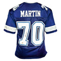 Zack Martin Signed Dallas Navy Football Jersey (Beckett)