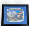 Robert Mathis Signed Indianapolis Pose 2 Football Framed 8x10 Photo (JSA)