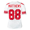 Michael Matthews Signed SB XLII Champs Inscription New York Football Jersey (JSA)