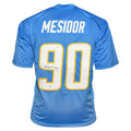 Akheem Mesidor Signed Los Angeles Light Blue Football Jersey (JSA)