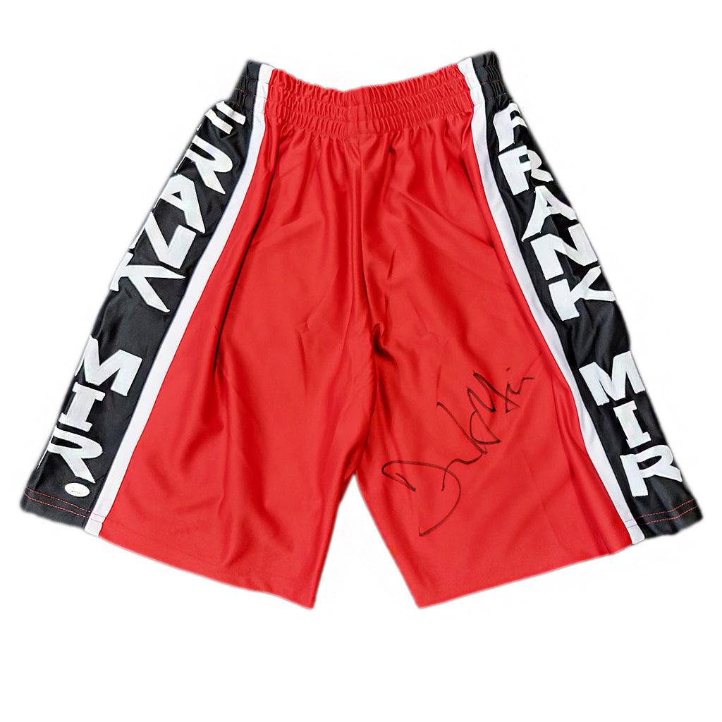 Frank Mir Signed Red MMA Fighting Trunks (JSA)