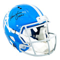 Warren Moon Signed HOF 06 Inscription Houston Oilers Throwback 60-62 Speed Full-Size Replica Football Helmet (JSA)