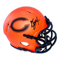 DJ Moore Signed Chicago Bears Rave Mini Football Helmet (JSA)