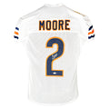 DJ Moore Signed Chicago White Game Style Football Jersey (JSA)