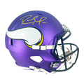Randy Moss Signed Minnesota Vikings Speed Full-Size Replica Football Helmet (Beckett)