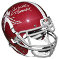 Joe Namath Signed And Inscribed Willie Alabama Crimson Tide Schutt Authentic Helmet (JSA Witnessed)