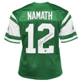 Joe Namath Signed Jersey Jets Green Custom Jersey (BAS Witnessed)