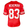 Renaldo Nehemiah Signed San Francisco Red Football Jersey (JSA)