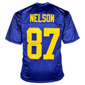 Jordy Nelson Signed Green Bay Navy Football Jersey (JSA)