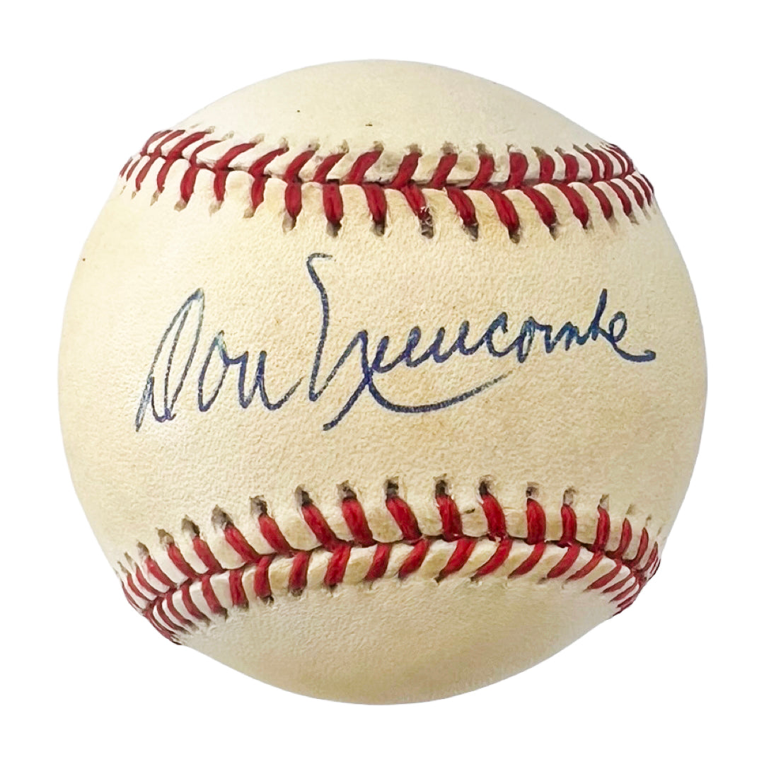 Don Newcombe Signed Rawlings Official Major League Baseball (JSA)