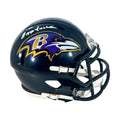 Ozzie Newsome Signed Baltimore Ravens Speed Mini Football Helmet (JSA)